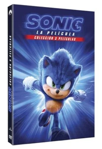 SONIC TRILOGIA LA PELICULA 1 2 3 LA PELICULA DVD  ESPAÑOL NUEVO CASTELL - Afbeelding 1 van 1
