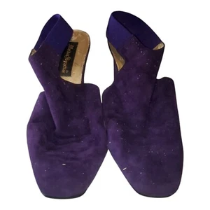 Women's Moda Spaña Purple Slingback Block Shoe. Size 10M - Picture 1 of 9