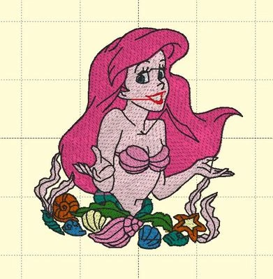 155 diseños de bordado a máquina de princesas Disney - CD/USB/disquete - 12 formatos Foto 1 de 4