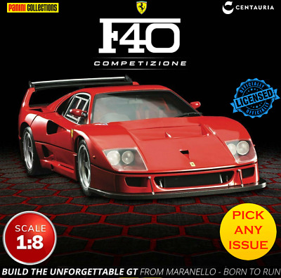 Build The Ferrari F40  | Pick Any Issue | Build Your Own |1:8 Scale | Panini • 30£