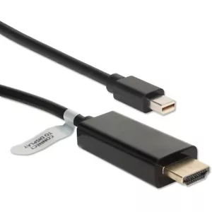 QVS 10 ft. Mini DisplayPort to HDMI Digital Video Cable FREE DOMESTIC SHIPPING - Picture 1 of 3
