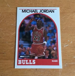 Tarjeta de baloncesto Michael Jordan Chicago Bulls HOFer 1989-90 Hoops #200 - Imagen 1 de 2