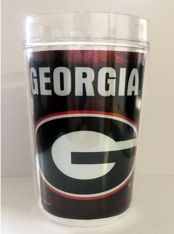 Georgia Bulldogs 16 oz Acrylic Double Walled Tumbler Cover