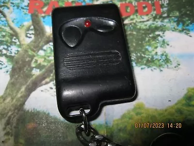 Crimestopper Aftermarket Remote EZSDEI467 Transmitter 2 Button Fob Red Led - Image 1 of 2