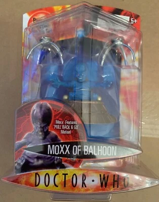 DOCTOR WHO ACTION FIGURE - MOXX OF BALHOON - NEW in package - Image 1 of 2