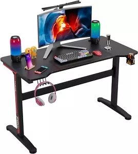 47 Inch Computer Desk Gaming Desk Writing Desk Office Desk Student PC Desk - Picture 1 of 6