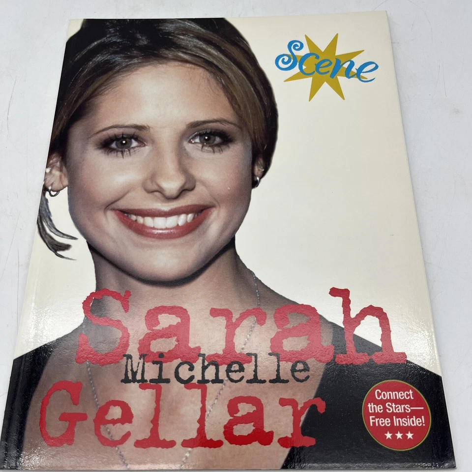 Sarah Michelle Gellar (SCENE!) By Jennifer Baker First Aladdin Paperbacks 1998 - Image 1 of 4