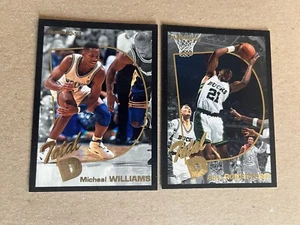 1992-93 Fleer Alvin Robertson/Michael Williams 2 CardTotal D Lot - Picture 1 of 2