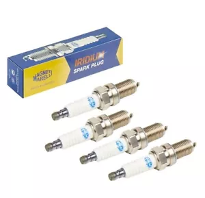 4 Candele Accensione Marelli 595/500C Abarth Alfa Romeo Mito Fiat Punto 1.4 TB - Imagen 1 de 5