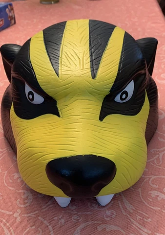 University Of Michigan Wolverine Foam Head Mascot Hat Cap Fan Helmet, Go Blue! Cover