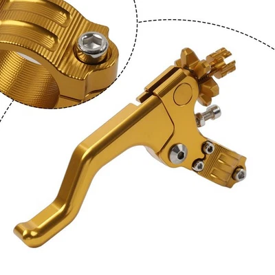 Stunt Clutch Lever Performance Cable Pull 7/8 1 Finger Motorcycle Universal - Image 1 of 4