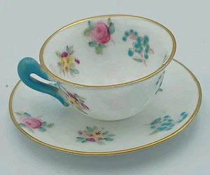 V Crown Staffordshire Cup & Saucer Set Super Thin Transparent Bone China England - Picture 1 of 6