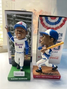 HANK HENRY AARON Atlanta Braves Baseball 2014 2024 SGA Bobblehead 715 Home Run - Picture 1 of 3