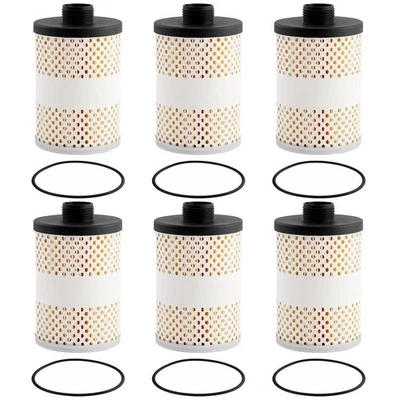 6x Filtro para GOLDENROD (496-5) Filtro de tanque de combustible Elemento de bloque de agua de repuesto Foto 1 de 4