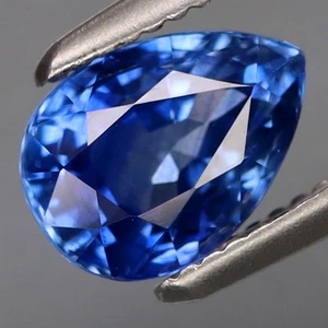 1.25Ct.Heated Only Cornflower Blue Sapphire Ceylon, Srilanka Good Luster&CLEAN! - Picture 1 of 4