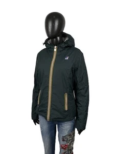 K.WAY Dry-vent Winter Daunenjacke Jacke grün Damen Größe 46 / L - Bild 1 von 14
