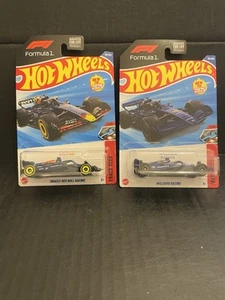 Hot Wheels FORMULA 1 ORACLE RED BULL &WILLIAMS RACING PAIRING - Picture 1 of 20