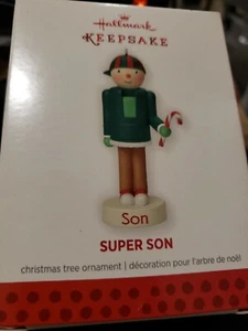 Hallmark Ornament NUTCRACKER Keepsake SUPER SON Figurine Christmas Tree C-16 - Picture 1 of 3