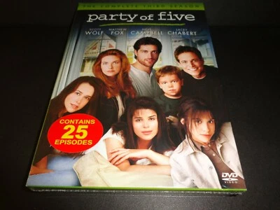 PARTY OF FIVE-Season 3-Neve Campbell's boyfriend in town, doesn't tell her--DVD - Image 1 of 4