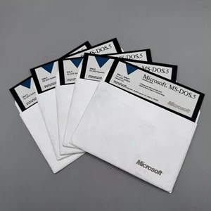 5.25" Floppy Disks Microsoft Windows 3.0 for DOS Systems - Vintage Computer Disc - Picture 1 of 7