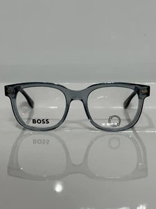 NIB Hugo Boss 1444/S Z19 Crystal Teal Acetate U Used Eyeglasses 52mm - Picture 1 of 6