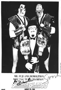 Demolition Ax & Smash Original Signed Photo 20x30cm - Picture 1 of 1