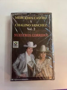 Chalino Sanchez und Mercedes Castro Vol. 2 Unsere Corridos Original Kassette New - Bild 1 von 5