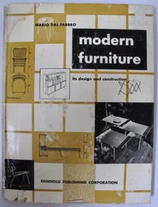 Modern Furniture Its Design and Construction Mario Dal Fabbro 1941 4th Edition - Picture 1 of 10