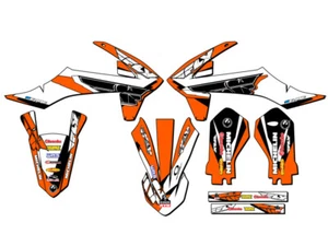 2019-2023 SX 50 13 FLY Orange Senge Graphics Kit Compatible with KTM - Picture 1 of 10