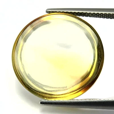 Citrine 23.19ct Flawless golden yellow color 100% natural earth mined fm Brazil - Image 1 of 4