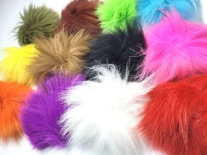 ARCTIC FOX TAIL HAIR - 13 COLORS - FLY TYING MATERIALS - STREAMER HAIRS - NEW! - Picture 1 of 28