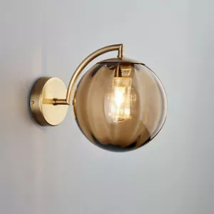 Indoor Wall Lighting Bedroom Wall Lamp Glass Home Wall Light Hallway Wall Sconce - Picture 1 of 4
