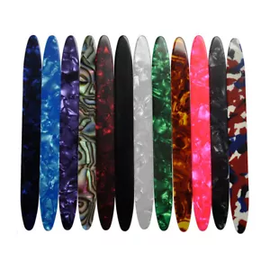 24 pz plettri in celluloide plettri Reeshe Risha spessore 0,71 mm colori misti - Foto 1 di 8