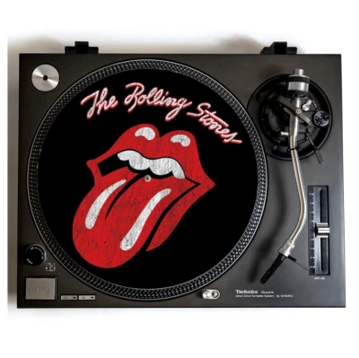 THE ROLLING STONES Turntable Slipmat for Vinyl Records 12" DJ Slip Mat technics