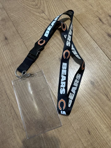 Chicago Bears lanyard ticket holder Cover