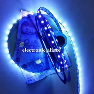 DC12V 5M 16.4ft UV 3528 395nm SMD Purple 300 LED Flex Strip Light Non-Waterproof - Picture 1 of 4