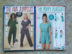 Simply Sewing Patterns Uncut - Sold Individually Jumpsuit Playsuit Free Postage - Picture 1 of 3