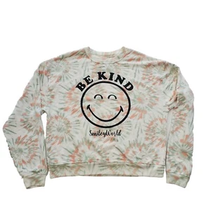 "Be Kind" Tie Dye" Kapuze Damen Gr. S Target + Smiley World - Bild 1 von 8