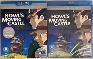 Howl's Moving Castle - Blu Ray/DVD -Studio Ghibli Spine No7 New - Hayao Miyazaki - Picture 1 of 2