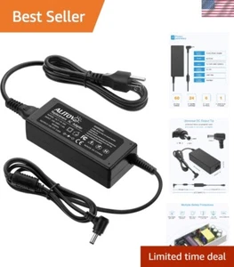 19V 3.42A 65W Power Supply Adapter AC/DC Converter for Monitors HDTV Bluetooth - Picture 1 of 9