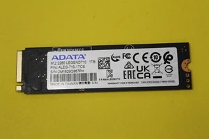 ADATA LEGEND 710 GOLD 1TB PCIe M.2 2280 NVME Internal SSD (ALEG-710-1TCS) - Afbeelding 1 van 1