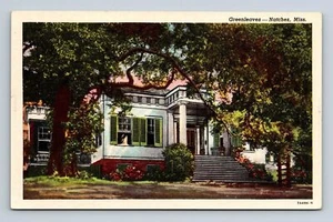 Greenleaves House 304 S Rankin St Natchez Mississippi. Riva Ridge Farm Postcard - Picture 1 of 2
