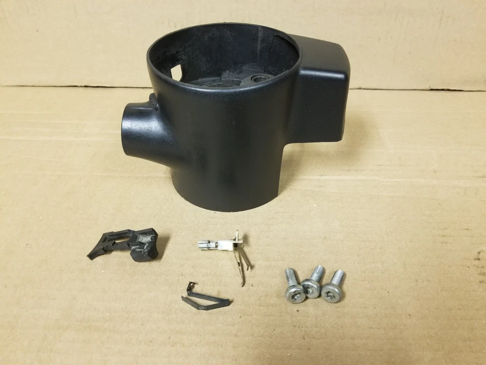 87-95 Jeep Wrangler YJ Tilt Steering Column Upper Key Cylinder Housing - Image 1 of 3