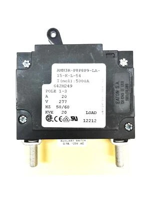 Disyuntor Eaton AMN3R-P8P8P9-LA-15-K-L-54 USADO Foto 1 de 4