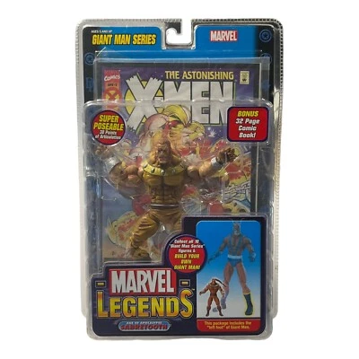 SABERTOOTH Marvel Legends Giant Man Series Figure Age of Apocalypse 2006 NEW Foto 1 de 4