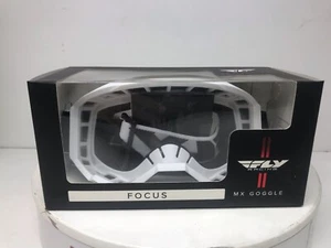 Focus Motocross & Mountain Bike Goggle - Protective Goggles in White - Picture 1 of 4