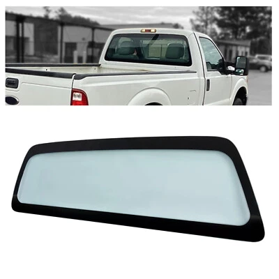 Fits 2008-2022 2016 Ford F250 F350 F450 F550 F650 F750 Rear Back Window Glass - Image 1 of 4