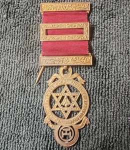 Masonic Silver Jewel Medal. Royal Arch 1928. Full Hallmark. Lot#J04 - Picture 1 of 8