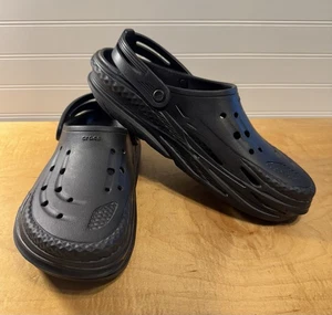 Crocs Off Grid Clog Men’s Size 12 Black - Picture 1 of 7