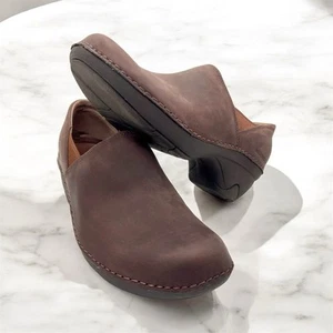 Merrell Emma Leather Brunette Shoes Clogs Comfort Women's Size 8, J45650 - Picture 1 of 14